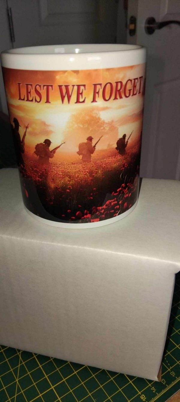 Lest We Forget mug