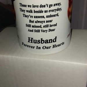 Robin memorial mug (Husband)