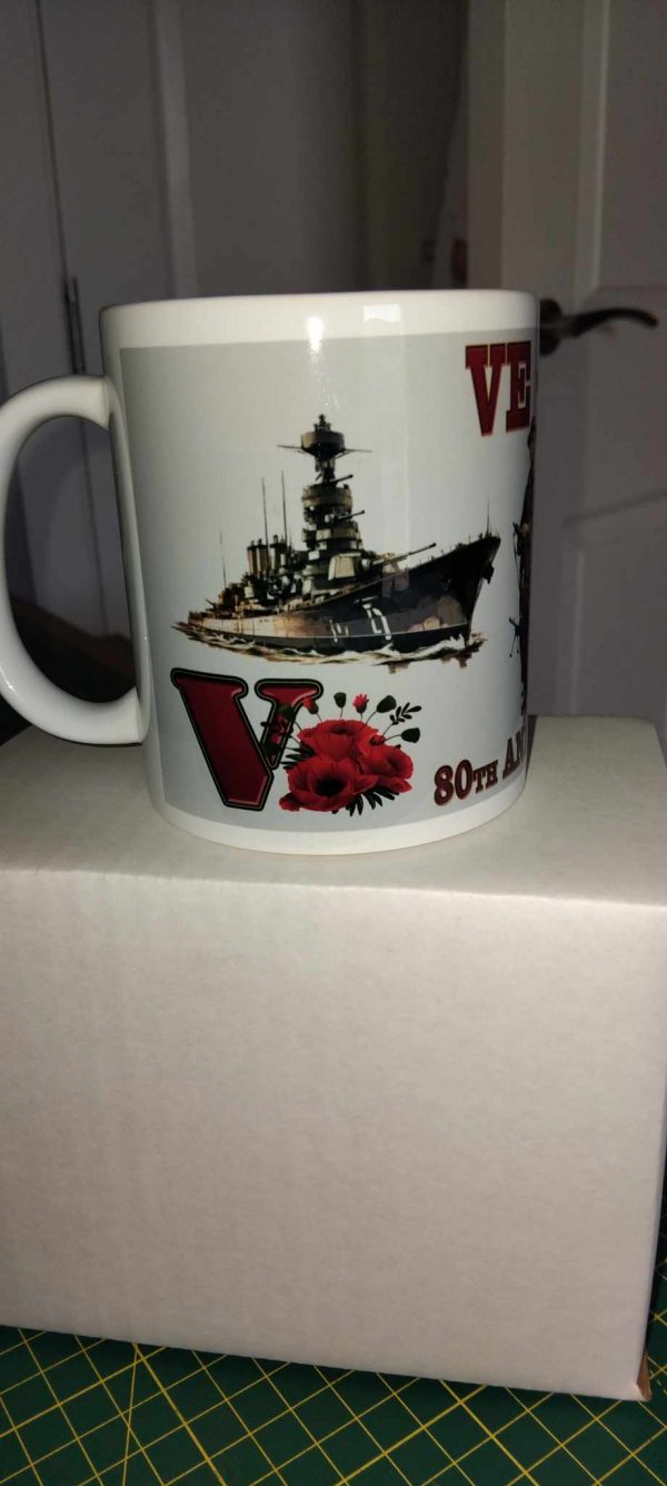 VE-DAY mug (Royal Navy Army Air Force) - Image 2