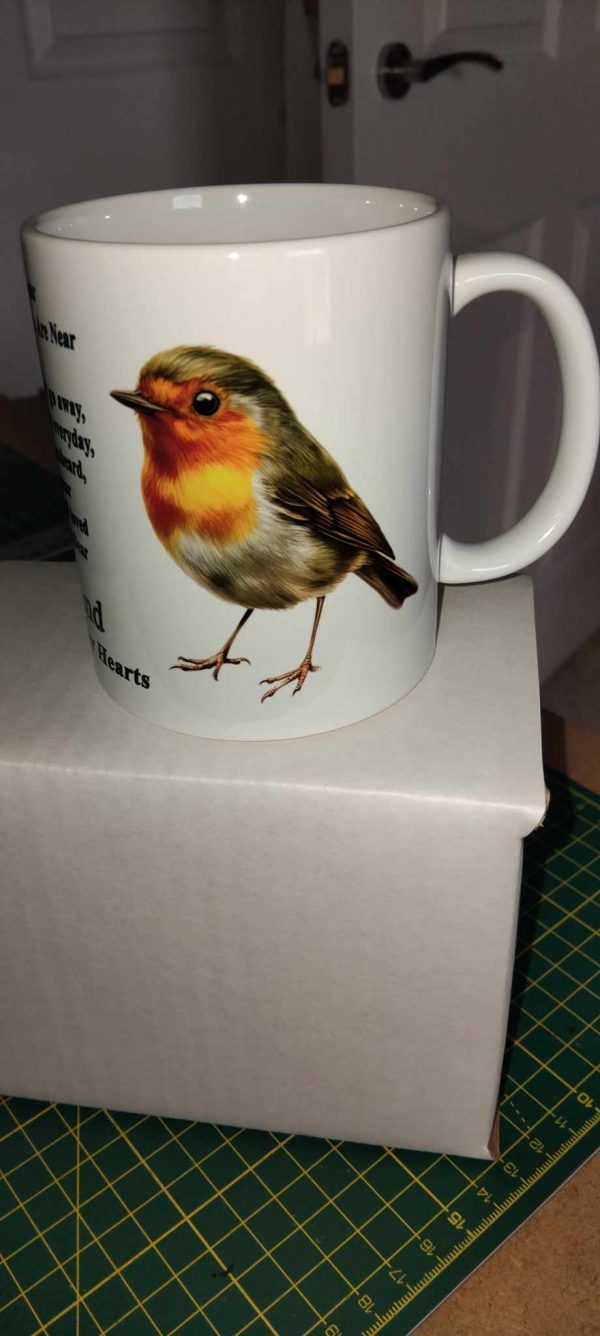 Robin memorial mug (Husband) - Image 4