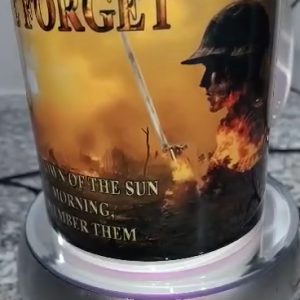Lest We Forget (At the going down of the sun) 2 mugs